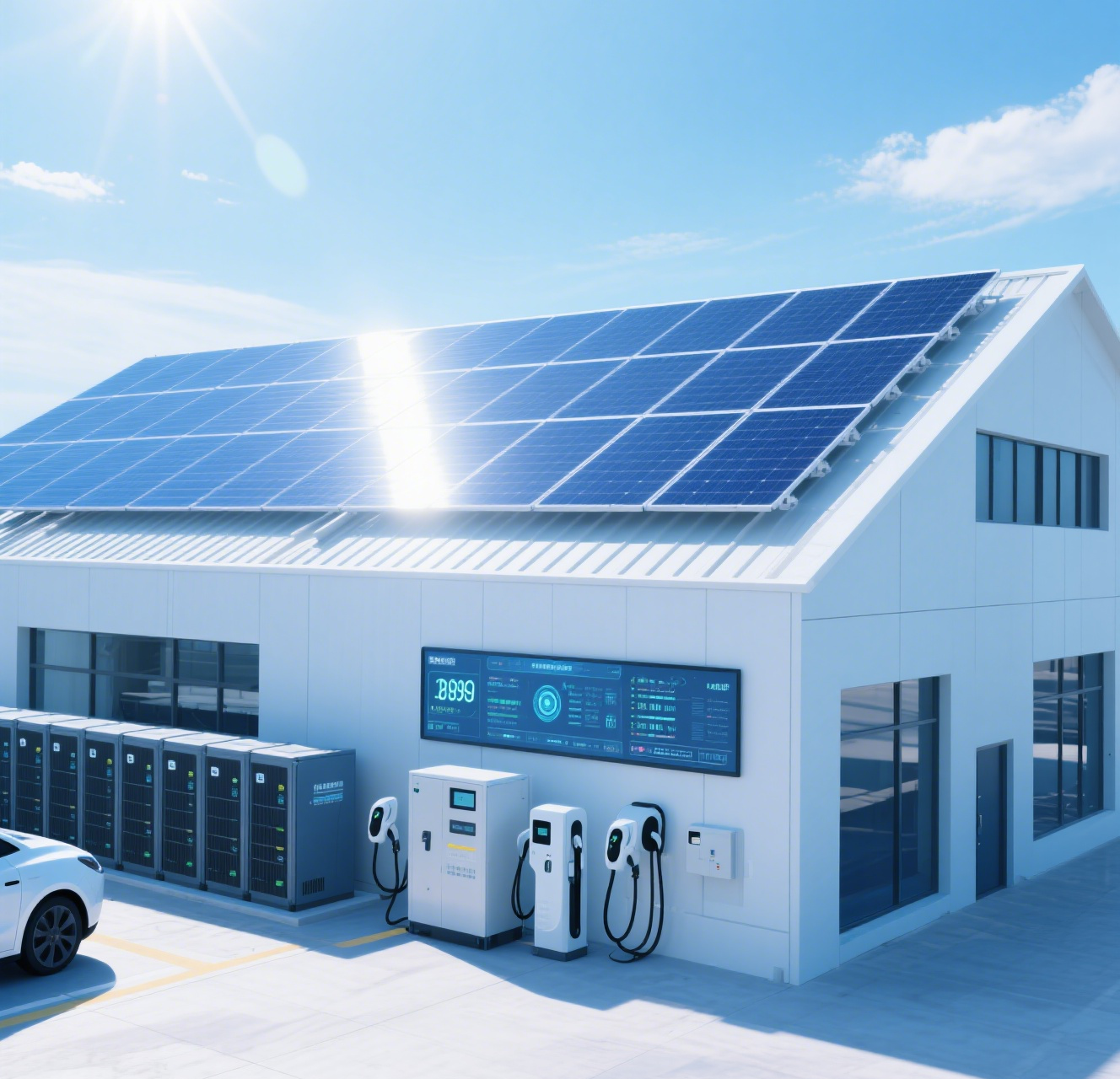 Integrated PV-Storage-Charging System