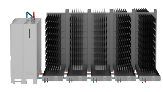 Plate-less Cooling System